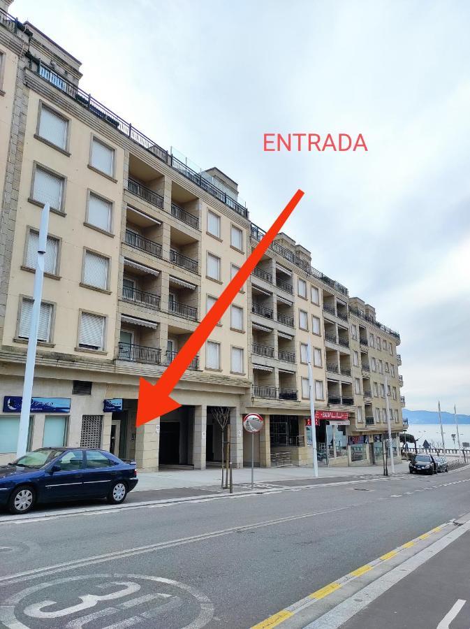 Apartamento Playa Silgar -50 M Playa Con 2 Garajes Y 3 Dormitorios سانكسينكسو المظهر الخارجي الصورة