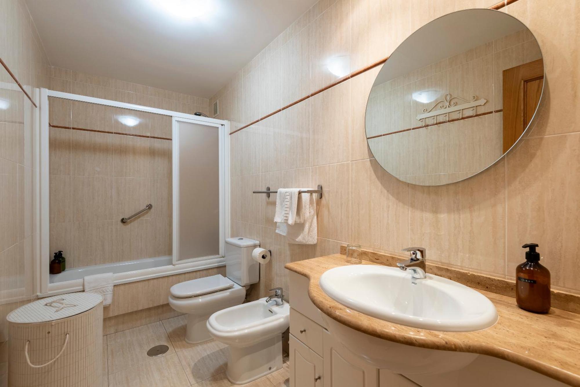 Apartamento Playa Silgar -50 M Playa Con 2 Garajes Y 3 Dormitorios سانكسينكسو المظهر الخارجي الصورة