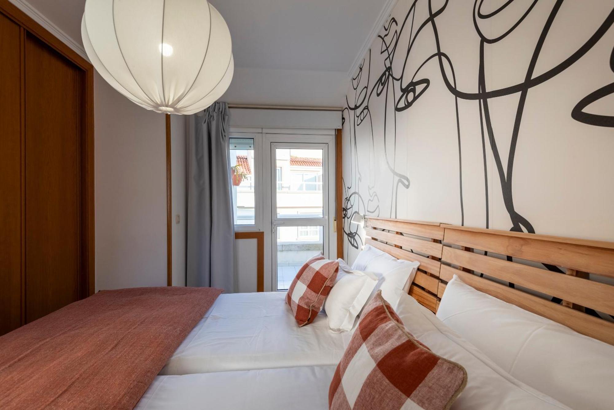 Apartamento Playa Silgar -50 M Playa Con 2 Garajes Y 3 Dormitorios سانكسينكسو المظهر الخارجي الصورة
